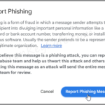 Report phishing dialog box in Gmail